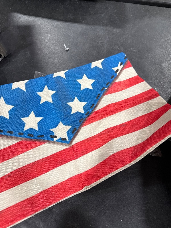 Photo 1 of american flag envelope decor 