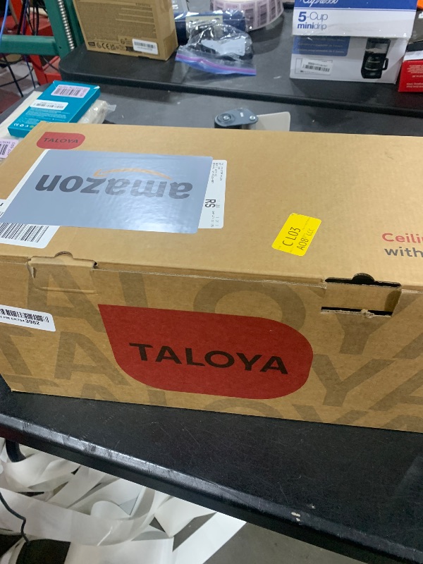 Photo 1 of TALOYA Ceiling Fan with Lights and Remote Control 42 inch Multifunctional Quiet Fan with Three Color Temperature and High Brightness Light and Reversible Blades