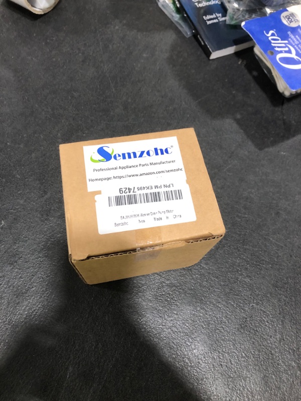 Photo 1 of WM3488HW EAU61383506 Washer Drain Pump Motor Compatible with L.G Washers WM3477HW WM1377HW WM3477HS WM3488HS Replaces 4681EA2001K, 2666395, AP5672153, PS7791903, EAP7791903