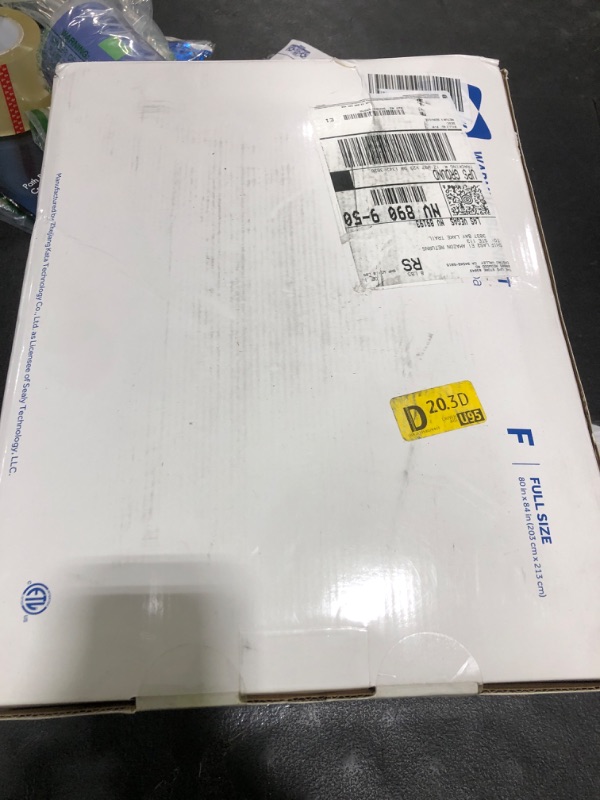 Photo 1 of Sealy Electric Blanket Full Size, Soft Sherpa Heated Blanket Single Control with 10 Heating Levels & 1 to 12 Hours Auto-Off Settings Over-Heated Protection 80"x84" Machine Washable, Blue