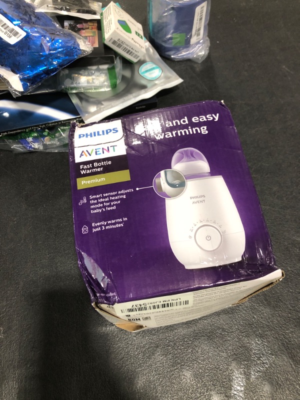 Photo 1 of Philips Avent Premium Fast Bottle Warmer, with Smart Temperature Control, Water Bath Technology, Automatic Shut-Off, Model SCF358