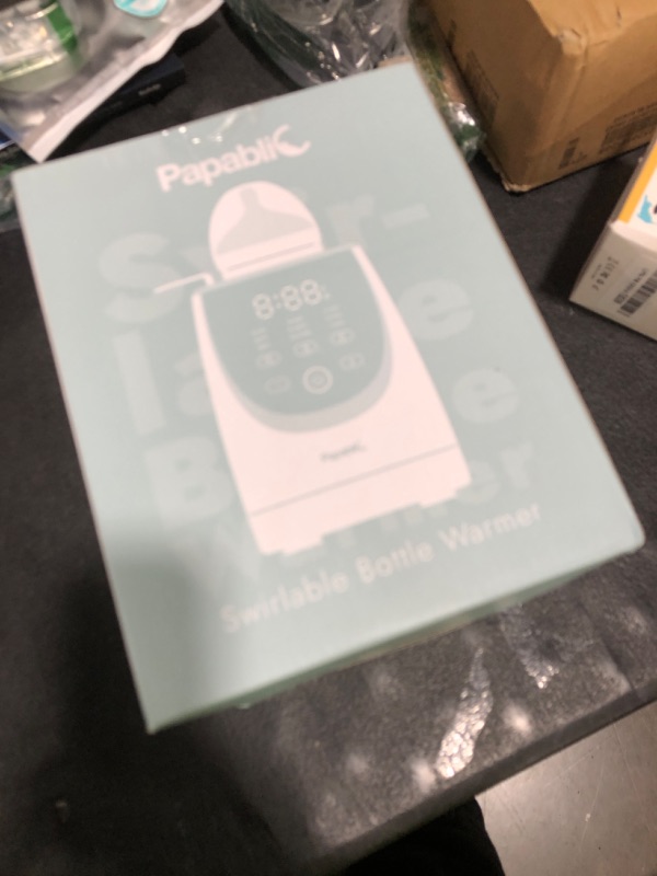 Photo 1 of Papablic NutriWarm™ Swirlable Bottle Warmer – Advanced Nutrient-Preserving Warming Technology, Fast and Even Warming for Breastmilk & Formula, Precise Temperature Control, Easy to Use