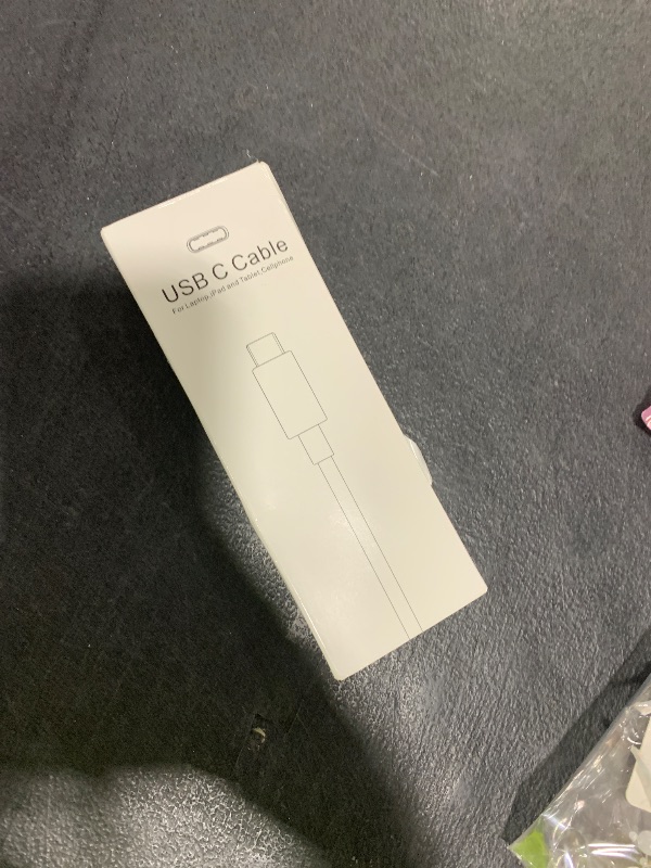 Photo 1 of IFEART USB C to USB C Cable for MacBook Air MacBook Pro Charger, iPad Pro 13 12.9 11 inch, iPad Air 5 4, Mini 6, iPhone 16 15 Pro Max Plus, Pixel, USBC Type C Fast Charging Cord 6.6FT