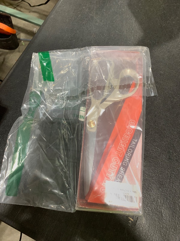 Photo 1 of 9.5 Inch Sewing Scissors,Heavy Duty Tailor Scissors Shears Ultra Sharp Fabric Scissor Comfort Grip Household Scissor for Cutting Fabric, Leather Raw Materials?Silver?