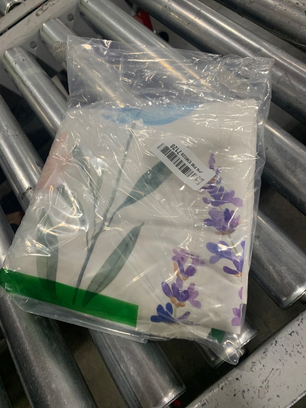 Photo 1 of Horaldaily Spring Summer Tablecloth 60x104 Inch, Easter Watercolor Wild Flowers Blooming Floral Table Cover for Party Picnic Dinner Decor