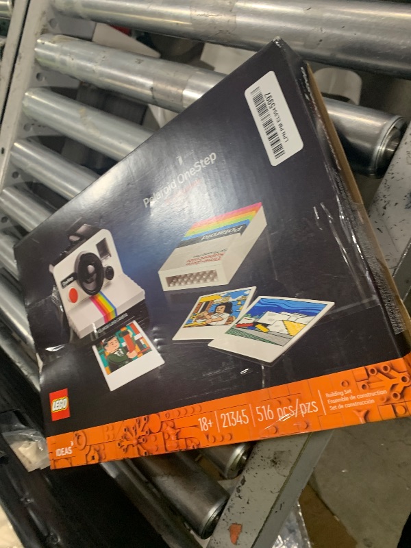 Photo 1 of LEGO Ideas Polaroid OneStep SX-70 Building Set for Adults - Vintage Polaroid Model DIY Craft Kit, Ages 18+ - Gift for Birthdays - 21345
