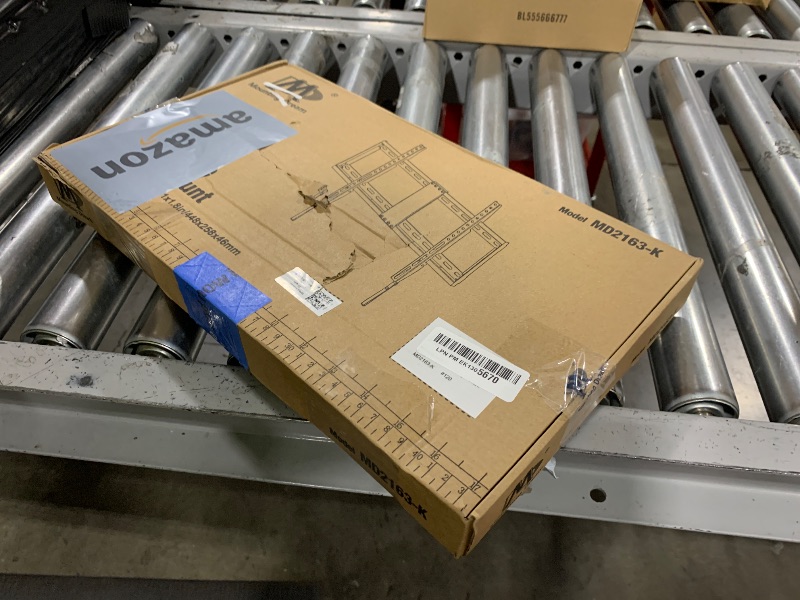 Photo 1 of Mounting Dream TV Mount Fixed for Most 42-84 Inch Flat Screen TVs, TV Wall Mount Bracket up to VESA 600 x 400mm and 132 lbs - Fits 16"/18"/24" Studs - Low Profile and Space Saving MD2163-K