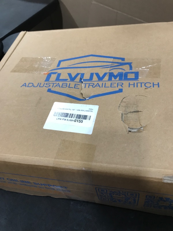 Photo 1 of Adjustable Trailer Hitch - Tlvuvmo Aluminum Drop Hitch (Fits 2.5'' Receiver), 6 Inch Drop/Rise, 18,500 LBS GTW Heavy Duty Truck Hitch, (2'' & 2-5/16'') Chrome Plated Steel Balls - Tow Hitch Ball Mount