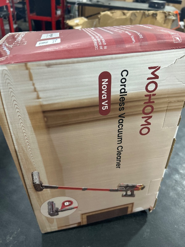 Photo 1 of Cordless Vacuum Cleaner,580W 48KPA 65Mins Vacuum Cleaners for Home,Self-Standing Stick Vacuum with Anti-Tangle Brush & OLED Touch Screen,Rechargeable Vacuum Cordless for Pet Hair,Carpet,Hardwood Floor