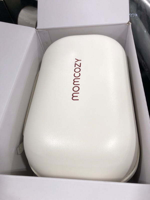 Photo 1 of Momcozy Breast Pump Hospital-Grade, Hands Free Breast Pump App with Leak-Proof DoubleFit Flange, Personalized Multi-Modes & 15 Levels, 2 Count