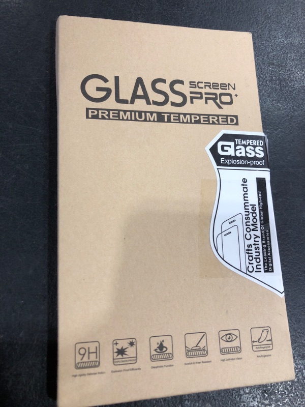 Photo 1 of Qularlans 2 Pack for iPhone 12/12 Pro Privacy Screen Protector 6.1 Inch, 9H Hardness Shock Resistant, Anti Spy, Bubble Free, Easy Installation