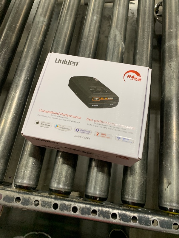 Photo 1 of Uniden R4W (New Model) Extreme Long-Range Laser/Radar Detector, Record Shattering Performance, 360° Awareness, Built-in GPS, Wi-Fi, Bluetooth, Voice Alerts, Red Light & Speed Cameras, R/TACH App