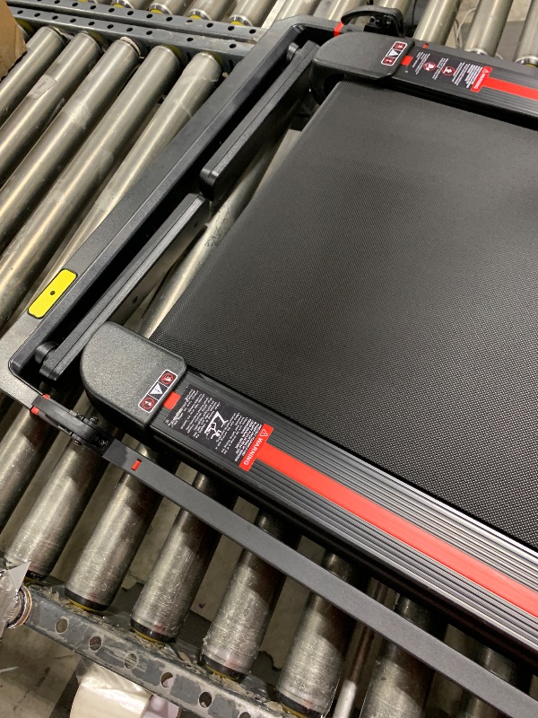 Photo 1 of HiFast Walking Pad Treadmill, 3.0HP Under Desk Treadmills with Handle Bar and Incline, 300lbs Capacity with Removable Desk Workstation, Foldable Treadmill with Remote Control, APP for Home Office