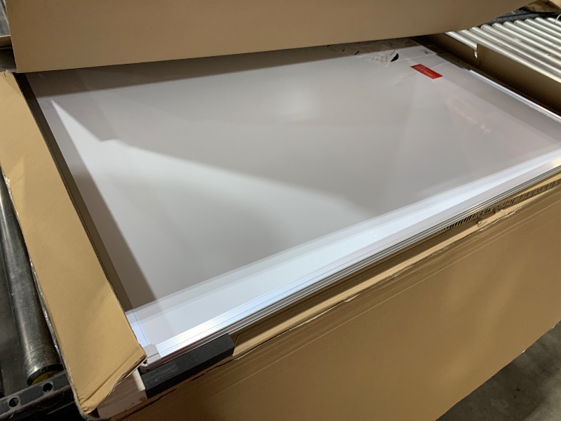 Photo 1 of Large Whiteboard for Wall 72"X48", White Board Dry Erase 6' x 4' Magnetic Whiteboard Foldable Wall-Mounted Aluminum Frame Marker Board with a Long Pen Tray for School, Classroom, Office & Home