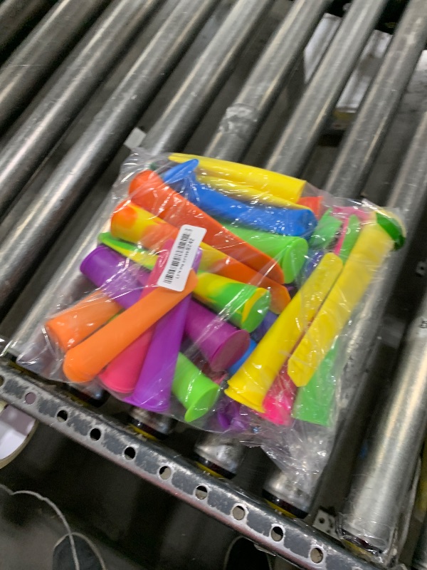 Photo 1 of Lallisa 30 Pcs Ice Cream Molds Silicone Ice Lolly Mold Color Reusable Ice Lolly Mold with Lid Silicone DIY Homemade Ice Cream Maker Molds for Kids Adult Yogurt Freezer Summer Party