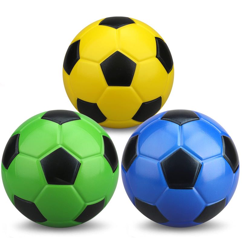 Photo 1 of 5 Inch Foam Mini Soccer Balls for Indoor Mini Soccer Hoops