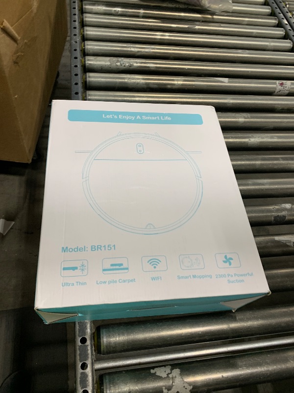 Photo 1 of Robot Vacuum and Mop Combo, 2 in 1 Mopping Robot Vacuum Cleaner with Schedule, Wi-Fi/Voice/App, Strong Suction, Easy of Use