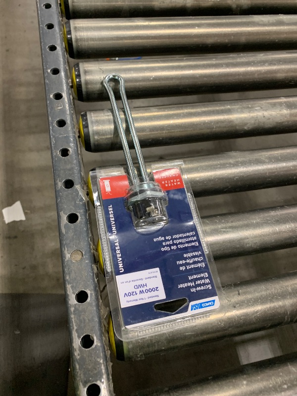 Photo 1 of Camco 2000W/120V Screw-In Water Heater Element | Features a High Watt Density Design, a 1-11 ½-inch NPSM Steel Bushing