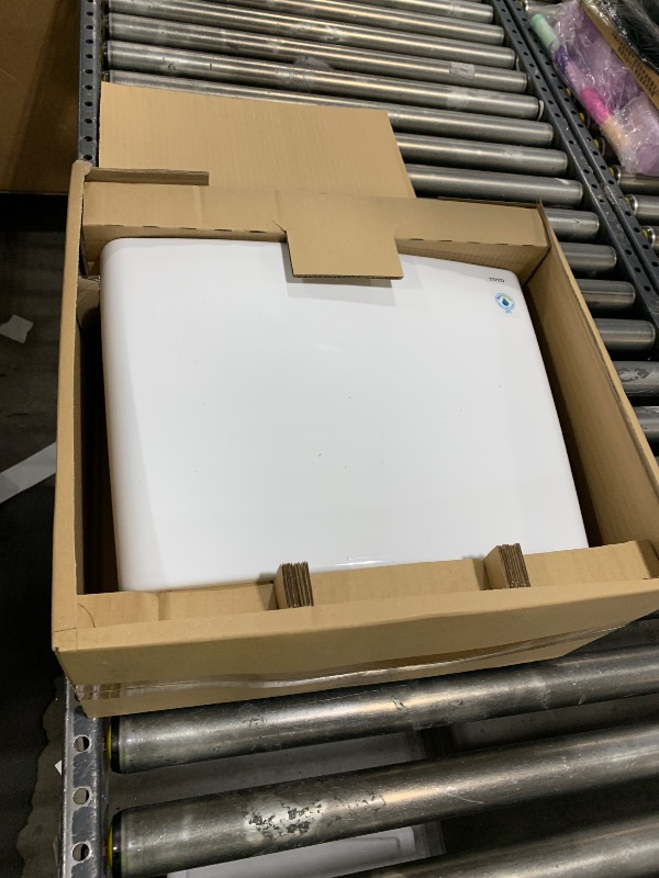 Photo 1 of TOTO Drake 1.28 GPF Toilet Tank with WASHLET+ Auto Flush Compatibility, Cotton White - ST776EA#01