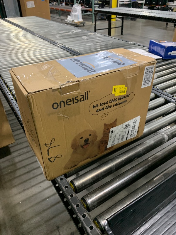 Photo 1 of oneisall Dog Vacuum & Dryer for Shedding Grooming, 8 in 1 Dog Grooming Kit with Metal Blades Pet Clippers