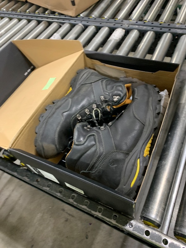 Photo 1 of SUREWAY Men's 6" Heavy Duty Steel Toe Waterproof Work Boot - Leather,Lace Up,Oil/Slip Resistant Dual-Density (size 14)