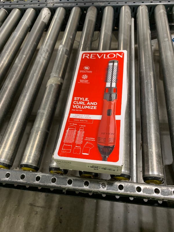Photo 1 of Revlon 1200W Perfect Style Hot Air Kit | Style, Curl, and Volumize, 3 Piece Set