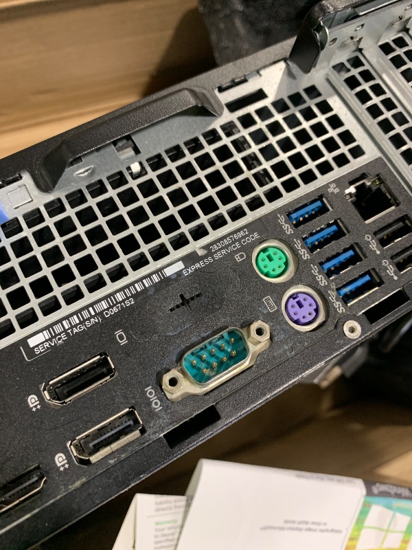 Photo 1 of Dell Optiplex 7050 SFF Desktop PC Intel i7-7700 4-Cores 3.60GHz 32GB DDR4 1TB SSD WiFi BT HDMI Duel Monitor Support Windows 10 