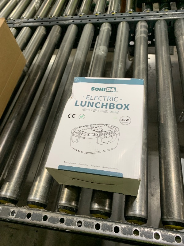 Photo 1 of SOHIDA Electric Lunch Box Food Heater, 80W Portable Warmer for Car Truck Work with 304 Stainless Steel Container