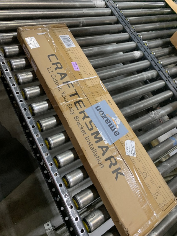 Photo 1 of 1pc Floating Shelf Hardware Heavy Duty Hidden Shelf Brackets Support,Wall Mounting Invisible Floating Shelves Bracket Without Jig (34" x 6" x 1.5" Without Tools)