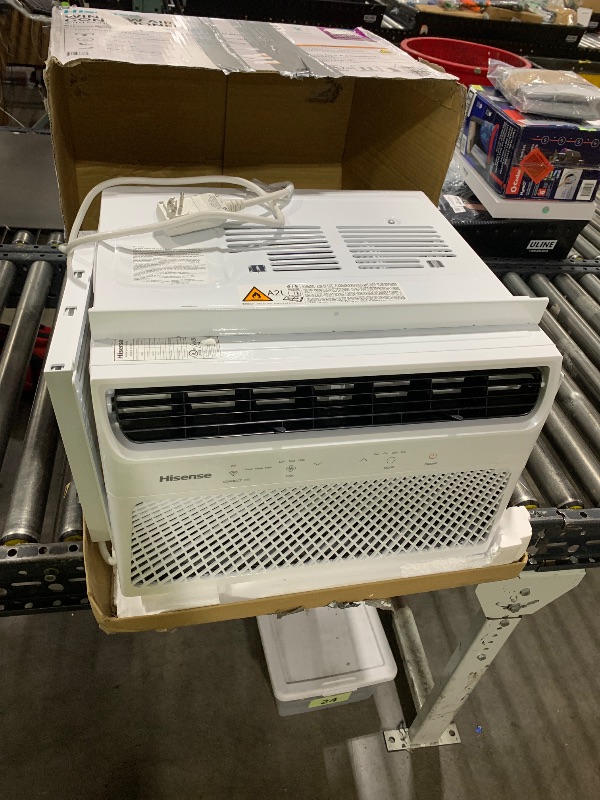 Photo 1 of Hisense WC10W25A Window Air Conditioner, 10,000 BTU, White
