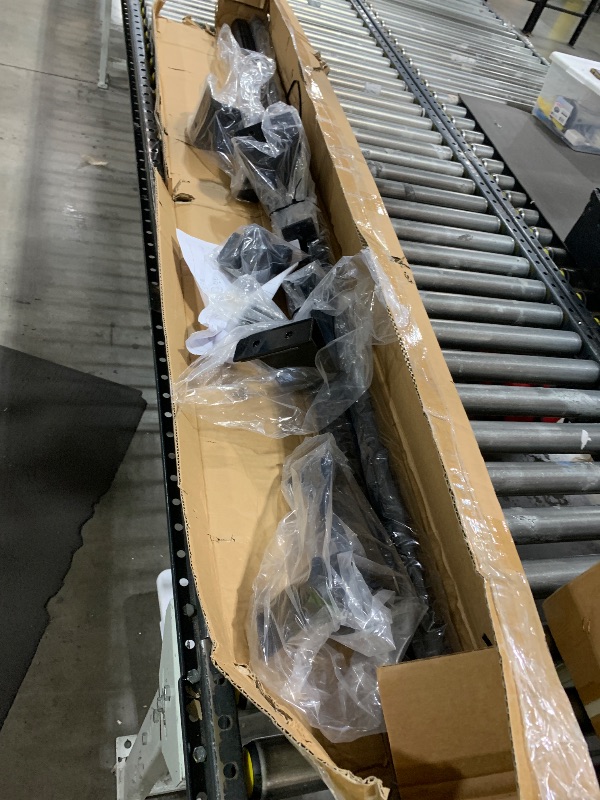 Photo 1 of Truck Rack with Two Cross Bars and Four Brackets for Pickup Bed, Universal Aluminum Black Bar Length Adjustable from Min 49” to Max 64” 