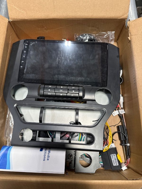 Photo 1 of [8 CORE 4G+64G] Car Radio for Ford Mustang 2015-2020 with Wireless Carplay/Android Auto, 9 Inch Android 13 IPS Touch Screen Car Stereo