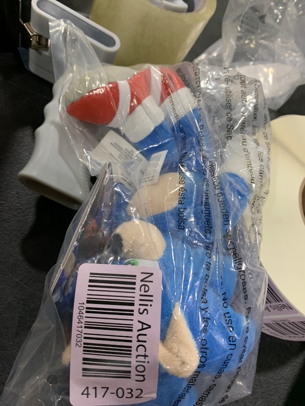 Photo 1 of Sonic 3 Movie Plush: Sonic & Shadow 9-Inch Stuffed Toy Figures - Officially Licensed 3 Movie, Amazon 2-Pack Kids Plush Toy Figure Set