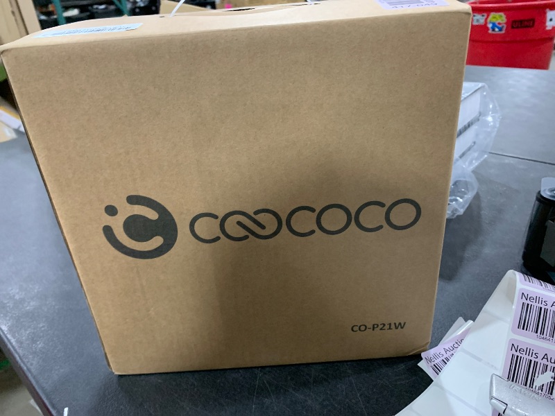 Photo 1 of CooCoCo 10" Battery Operated Fan, Portable Travel Fan for Sleeping, Oscillating Fan with Remote Control, Cordless Rechargeable Pedestal Fan, Standing Fan for Bedroom, Home, Office, Dorm
