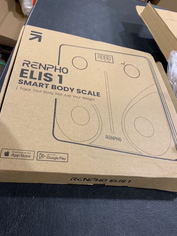 Photo 1 of RENPHO Smart Scale for Body Weight, FSA HSA Eligible, Digital Bathroom Scale BMI Weighing Bluetooth Body Fat Scale, Body Composition Monitor Health Analyzer with Smartphone App (White, 11"/280mm)