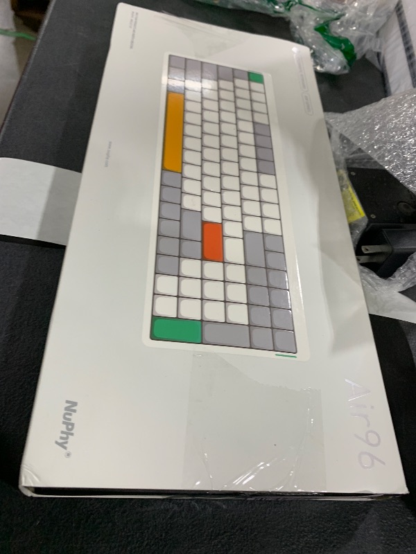 Photo 1 of nuphy Air96 V2 Wireless Mechanical Keyboard,100 Keys RGB Backlit Keyboard,Supports Bluetooth 5.1,2.4G and Wired Connection,for PC/Laptop/Windows/Mac -White Gateron Aloe Switch