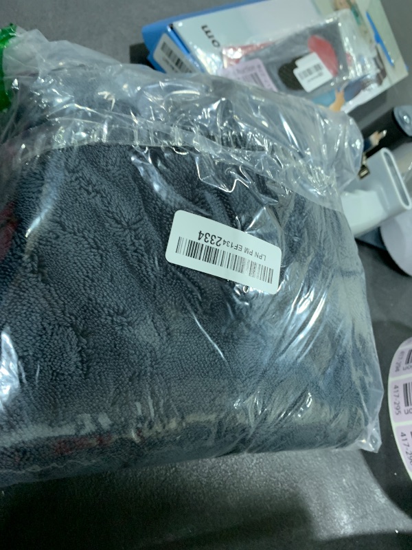 Photo 1 of Blackline Car Drying Towel - 2ft x 3ft XL, Popular Pick Among Detailing Pros - 1300 GSM Microfiber - Absorbs Over 8lbs of Water - Leaves No Streaks, Spots or Scratches - Dries an Entire Vehicle