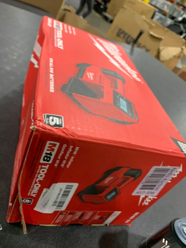 Photo 1 of Milwaukee M18 Inflator 2848-20