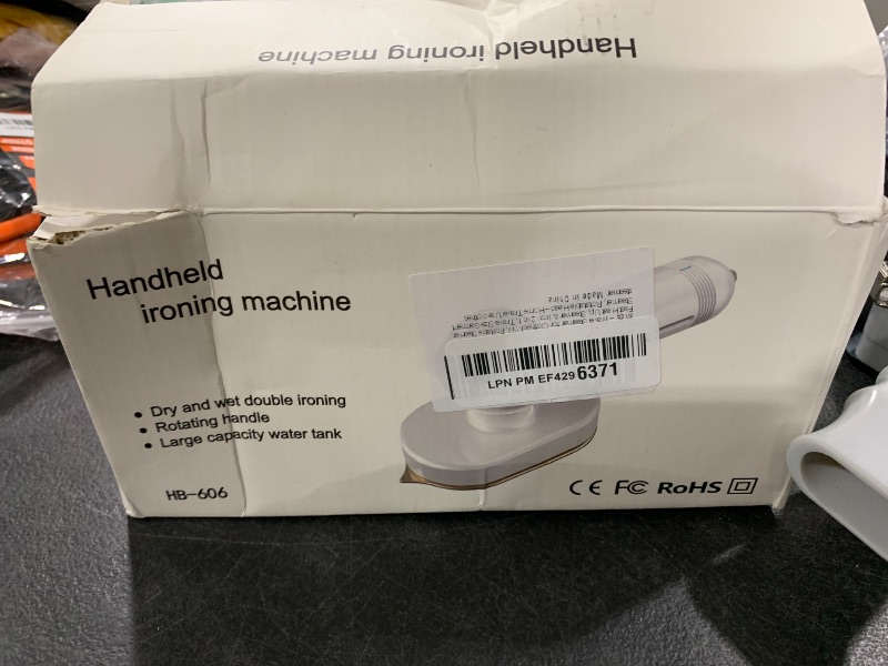 Photo 1 of Travel Steamer for Clothes Mini, Portable Steamer, Fast Heat Up, Steamer & Iron 2 In 1, Travel Size Garment Steamer, Rotatable Head - Home Travel Use clothes steamer