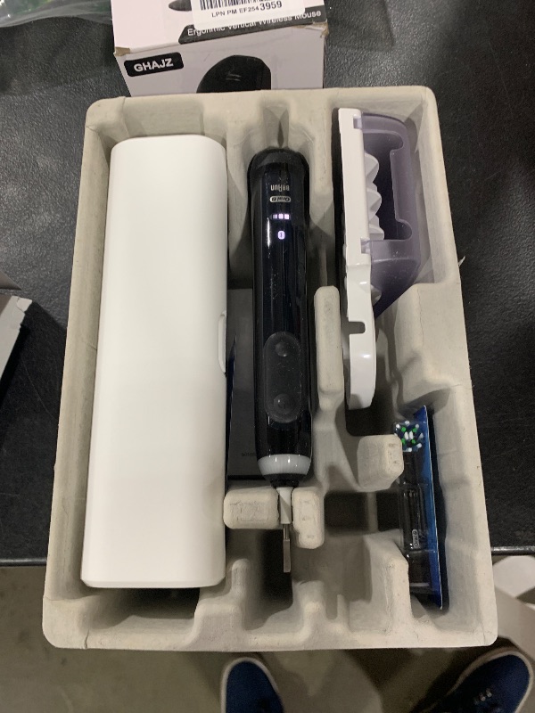 Photo 1 of Oral-B Pro 5000 Smartseries Power Rechargeable Electric Toothbrush with Bluetooth Connectivity, Black Edition