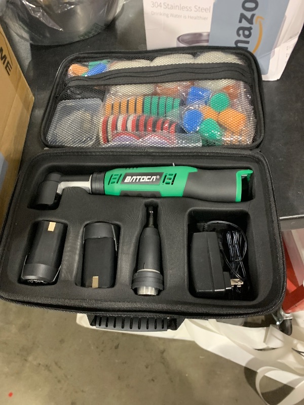 Photo 1 of BATOCA S6 Mini Polisher Cordless Polisher for Car Detailing, 2x2.0Ah Batteries, 0mm Rotary Buffer, 3mm and 12mm Dual Action Polisher 1-3 Inch, 2 Different Speeds Heads Systems, 4.2k-21k or 1-5k RPM
