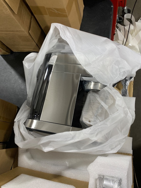 Photo 1 of CASABREWS CM5418 Espresso Machine 20 Bar, Compact Espresso Maker with Steam Milk Frother, Stainless Steel Coffee Machine with 34oz Removable Water Tank for Cappuccino, Latte, Silver