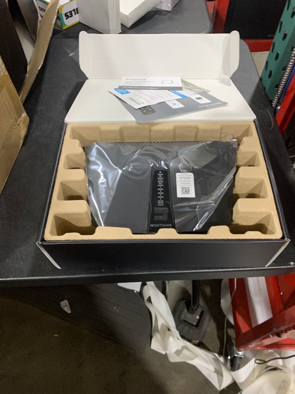 Photo 1 of NETGEAR Nighthawk 6-Stream Dual-Band WiFi 6 Router (RAX54S) – Security Features, AX5400 Wireless Speed, Up to 5.4 Gbps, Covers up to 2,500 sq. ft., 25 Devices - 1-Year Armor Subscription Included