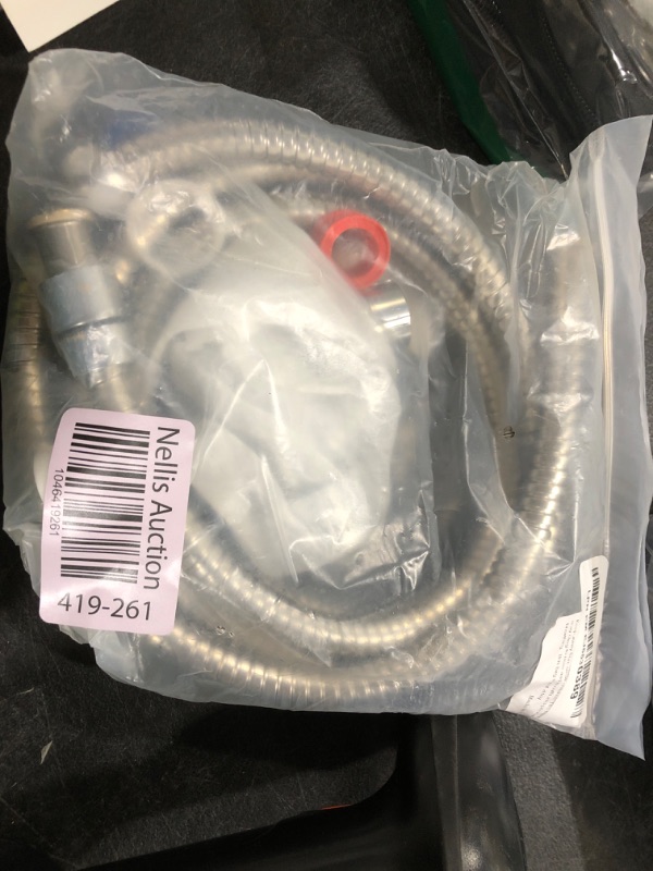 Photo 1 of 79 Inch Expandable Shower Hose Extra Long ?Bathing Toilet Cleaning, Adjustable Holder Mount and Stainless Steel Shower Hose for Handheld Shower Head, shower hose and holder, Chrome