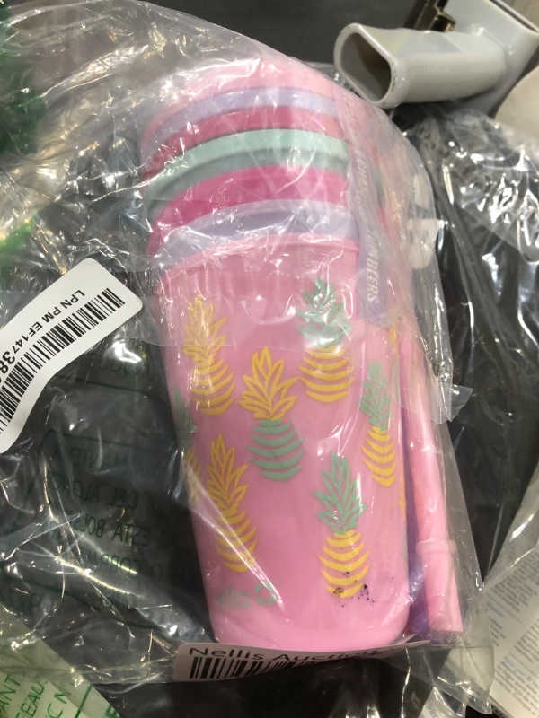Photo 1 of 6 pack tumbler cup pack with straws