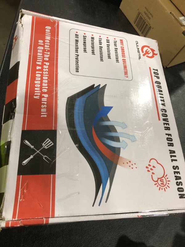 Photo 1 of QuliMetal Grill Cover for Traeger Pro 34 Series, Pro 780, Texas Elite 34, Eastwood 34 Series Pellet Grills and Smokers, Z Grills 700/550/600 Series, Heavy Duty Waterproof Grill Cover, 600D