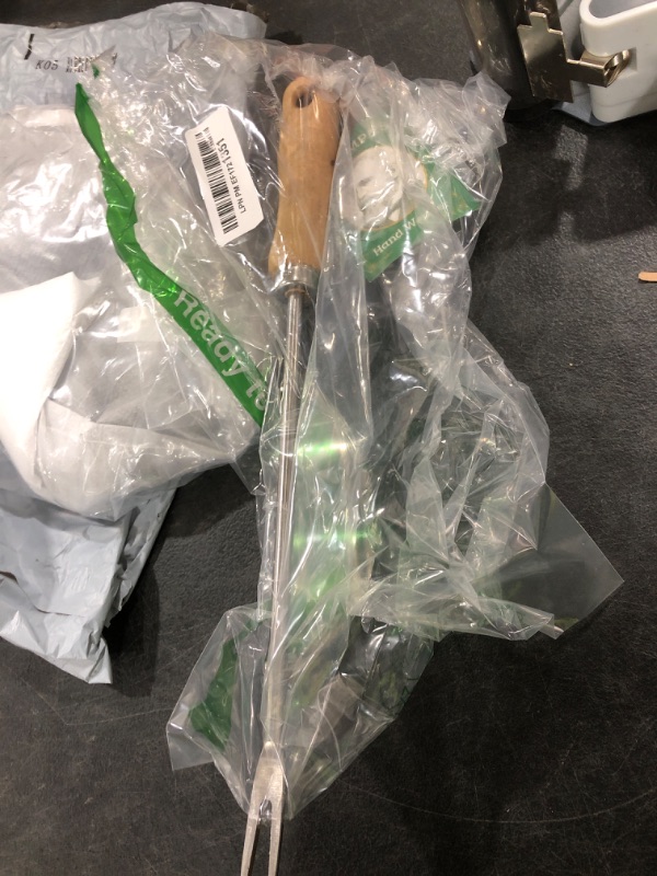 Photo 1 of Grampa's Hand Weeder Tool - The Perfect Lightweight Easy to Use Weed Puller Tool for Garden - Durable Unique Lever Design with V-Shaped Forks Allows for Easy Removal of Weeds & Their Roots.