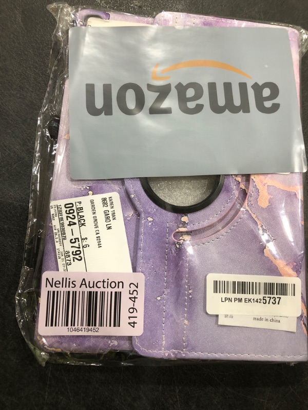 Photo 1 of Case for iPad 9.7 6th/5th Generation (2018/2017) - 360 Degree Rotating Stand Protective Cover with Auto Sleep Wake for iPad 9.7 inch 2018 2017 (Purple Marble)