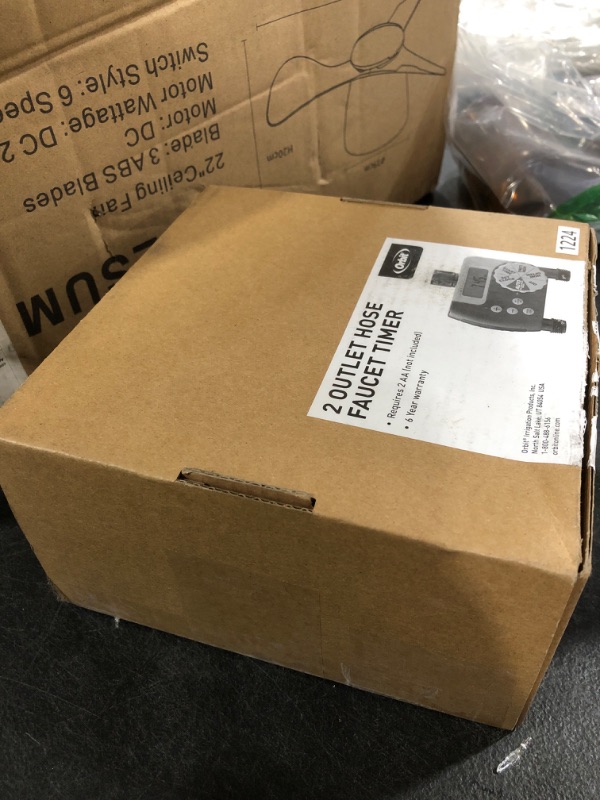Photo 1 of Orbit 58910 Digital 2 Outlet Hose Faucet Timer
