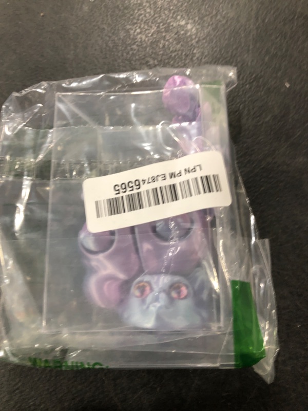 Photo 1 of QINGMIAO 3D Printed Cat, Articulated Black Cat Toys for Adult, 3D Print Animals Fidget Toys Decor for Stress Relief, 3D Printing Cute Cat Desktop Pet (Light Purple)